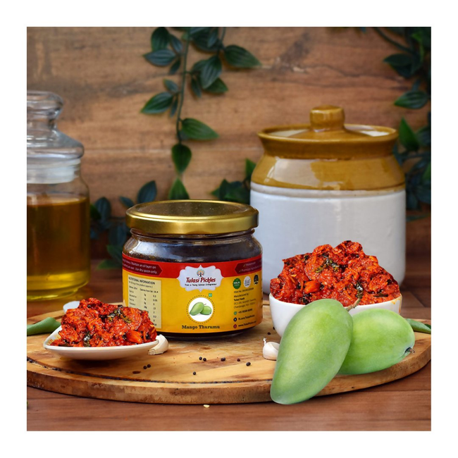 Tulasi Pickles Mango Thurumu (Grated) Pickle Hover Image