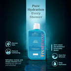 FreshLuxe Aqua Essence Shower Gel Intense Hydration & Exfoliation