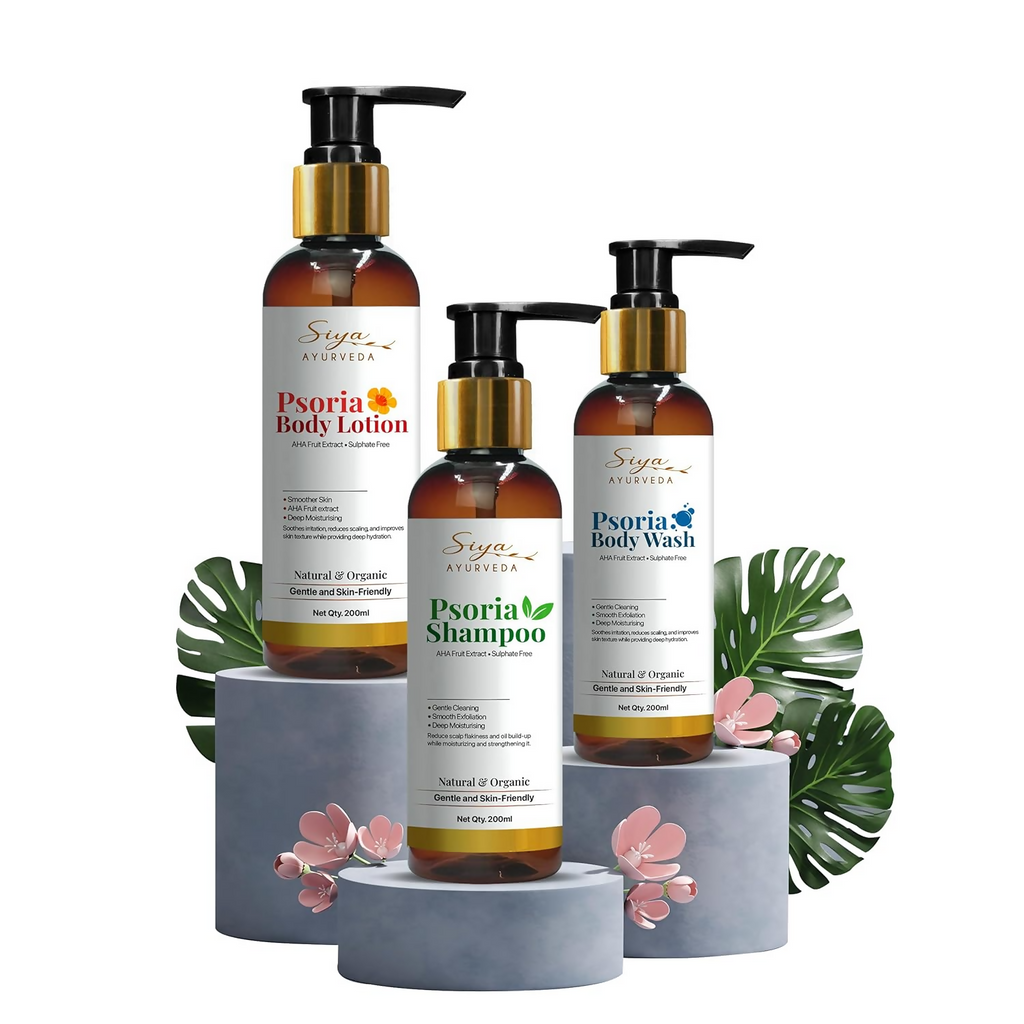 Siya Ayurveda Psoriasis Body and Hair Care Combo
