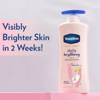 Vaseline Healthy Bright Daily Brightening Body Lotion & Gluta-Hya Overnight Radiance Serum-In-Lotion Combo