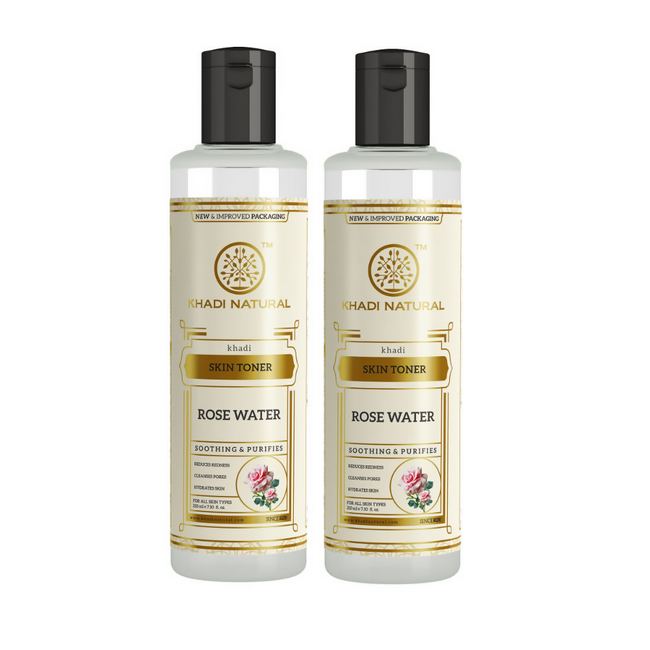 Khadi Natural Rose Water Skin Toner Prevents Acnes Main Image