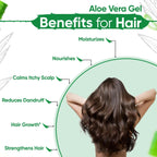 Kazima Pure Aloe Vera Gel For Hair, Acne, Scars, Dark Circles & Sunburn
