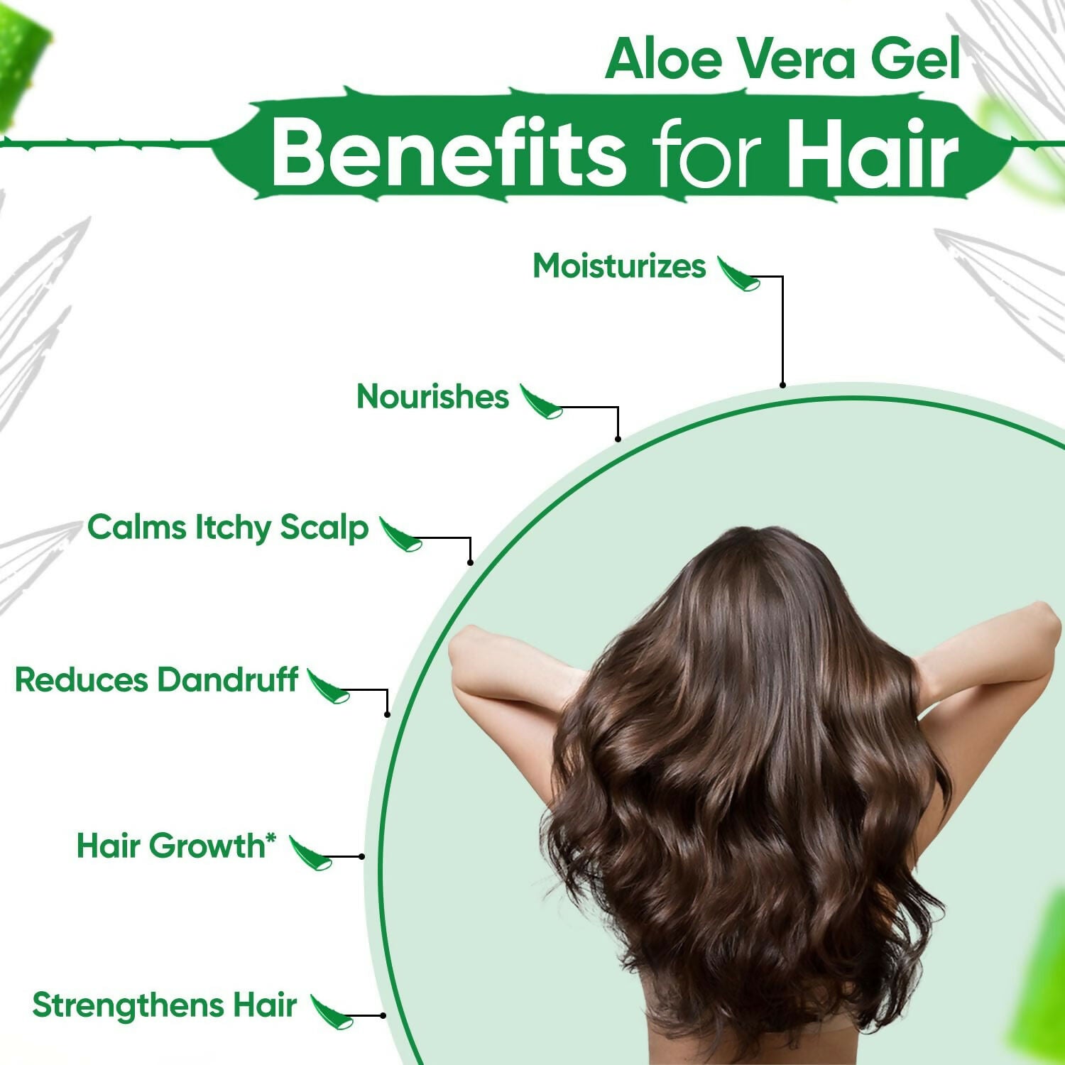 Kazima Pure Aloe Vera Gel For Hair, Acne, Scars, Dark Circles & Sunburn