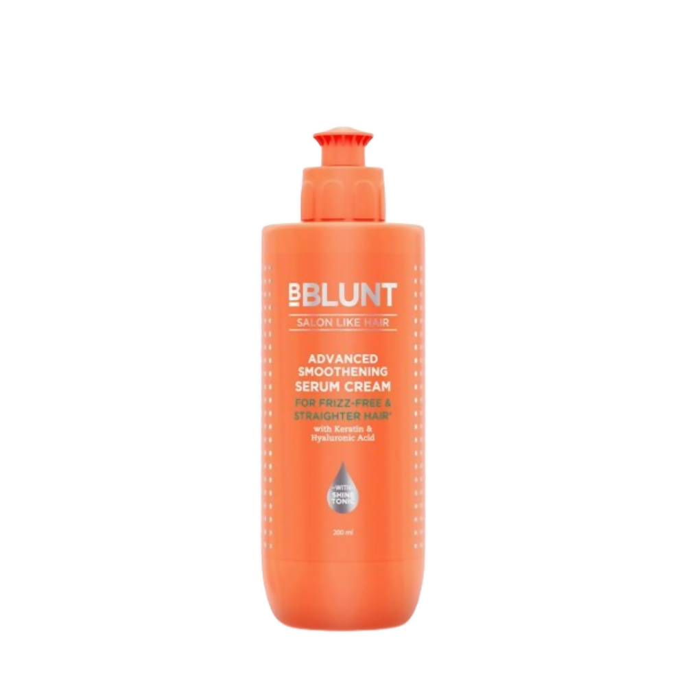 BBlunt Advanced Smoothening Serum Cream with Keratin & Hyaluronic Acid - Limited Time Offer