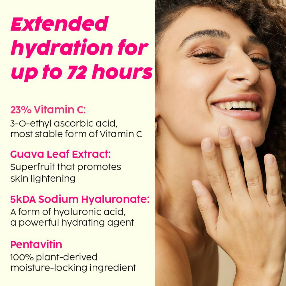 The Plant Fix Plix 23% Vitamin C Guava Face Serum & Vitamin C Guava Juicy Face Wash Combo