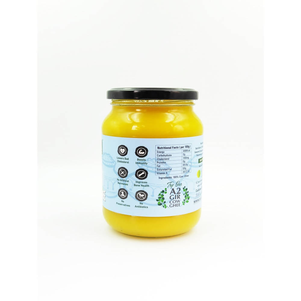 Nature's Trunk Cow Ghee | Made From Grass Fed Cow's Milk | Homemade & Certified Organic Ghee