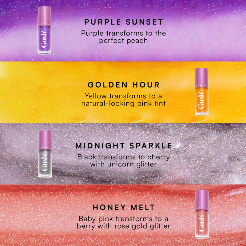 Gush Beauty H-Inched Transformative Glossy Lip Tint - Golden Hour