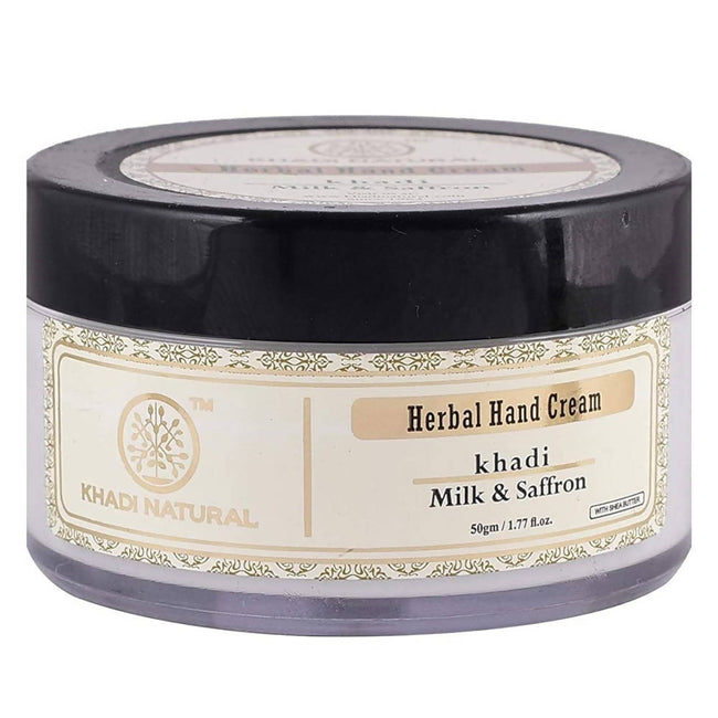 Khadi Natural Milk & Saffron Hand Cream Hover Image