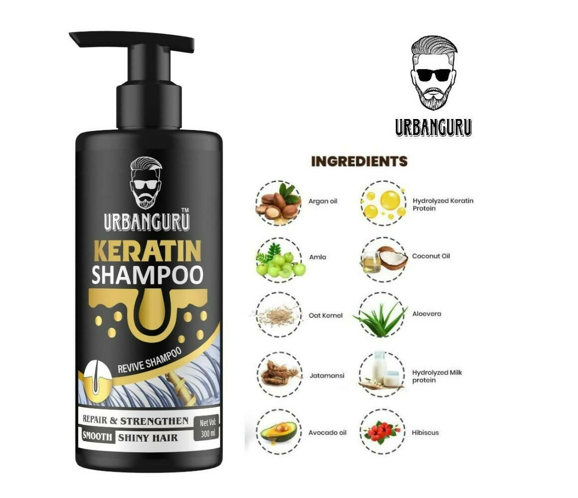 Urbanguru Men's Keratin Shampoo