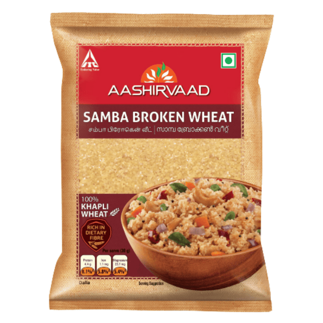 Aashirvaad Samba Broken Wheat Rava Hover Image