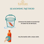 Tamas Handmade & Eco-Friendly Earthen (Clay/ Terracotta) Water Bottle