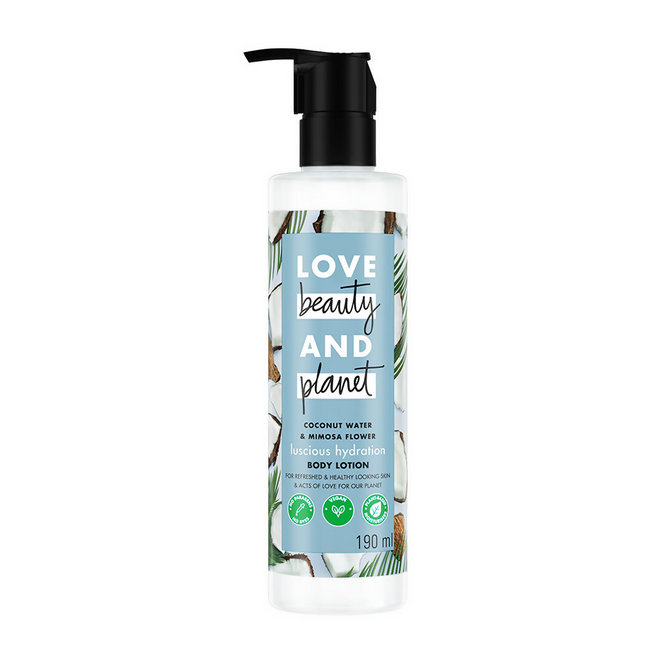 Love Beauty And Planet Coconut Water & Mimosa Flower Body Lotion Hover Image