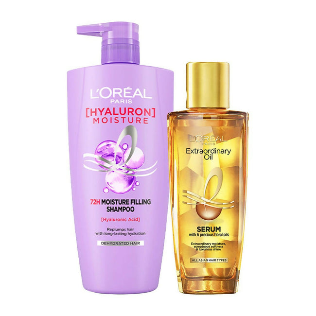L'Oreal Paris Hydrating & Smoothening Combo For Dry Hair Hover Image