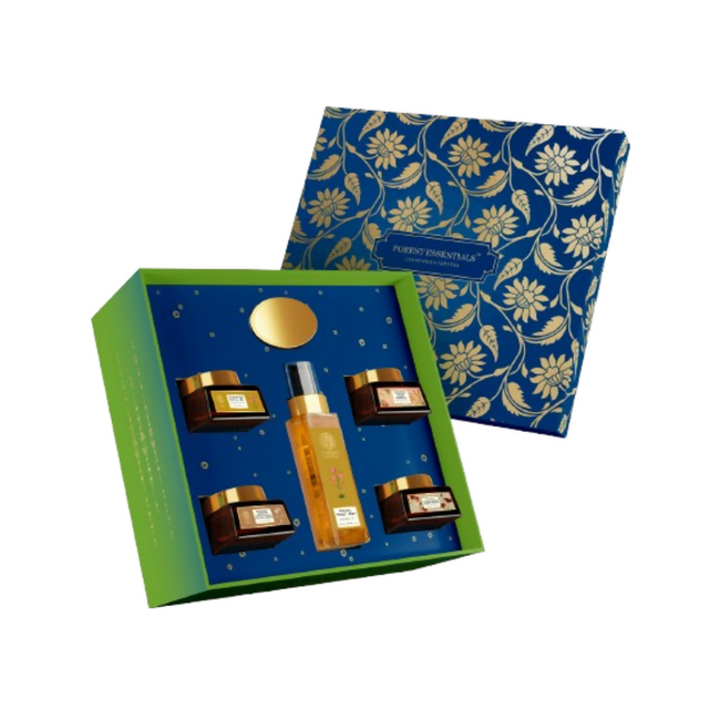Forest Essentials Brilliance Facial Bestsellers Gift Box Hover Image