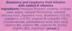 Tetley Super Fruits Boost With Blueberry & Raspberry Tea Bags