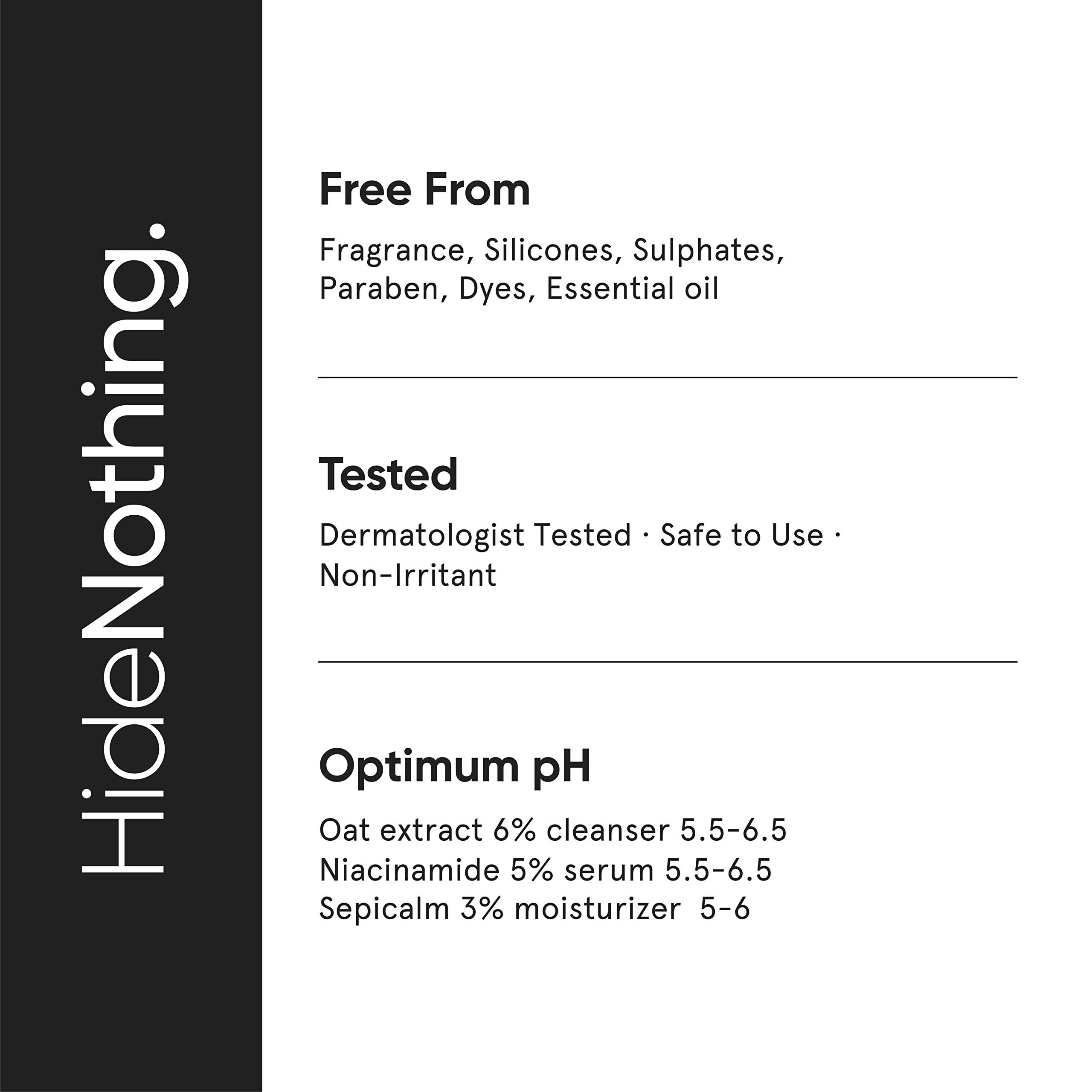 Minimalist Sensitive Skincare Kit - Face Wash, Serum & Moisturizer