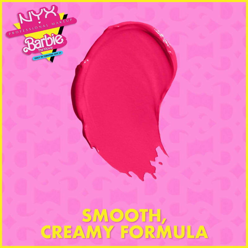 NYX Professional Makeup Barbie Smooth Whip Lip Cream - 01 Dreamhouse Pink
