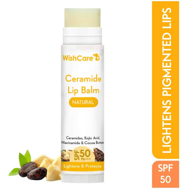 Wishcare Ceramide Lip Balm with SPF50 PA+++ - Natural Main Image