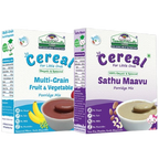 TummyFriendly Foods Organic Sathu Maavu, Sprouted Multi Grain Porridge Mixes
