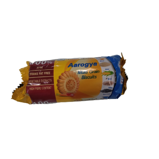 Patanjali Aarogya Biscuits 75 gm (Pack Of 10) Hover Image