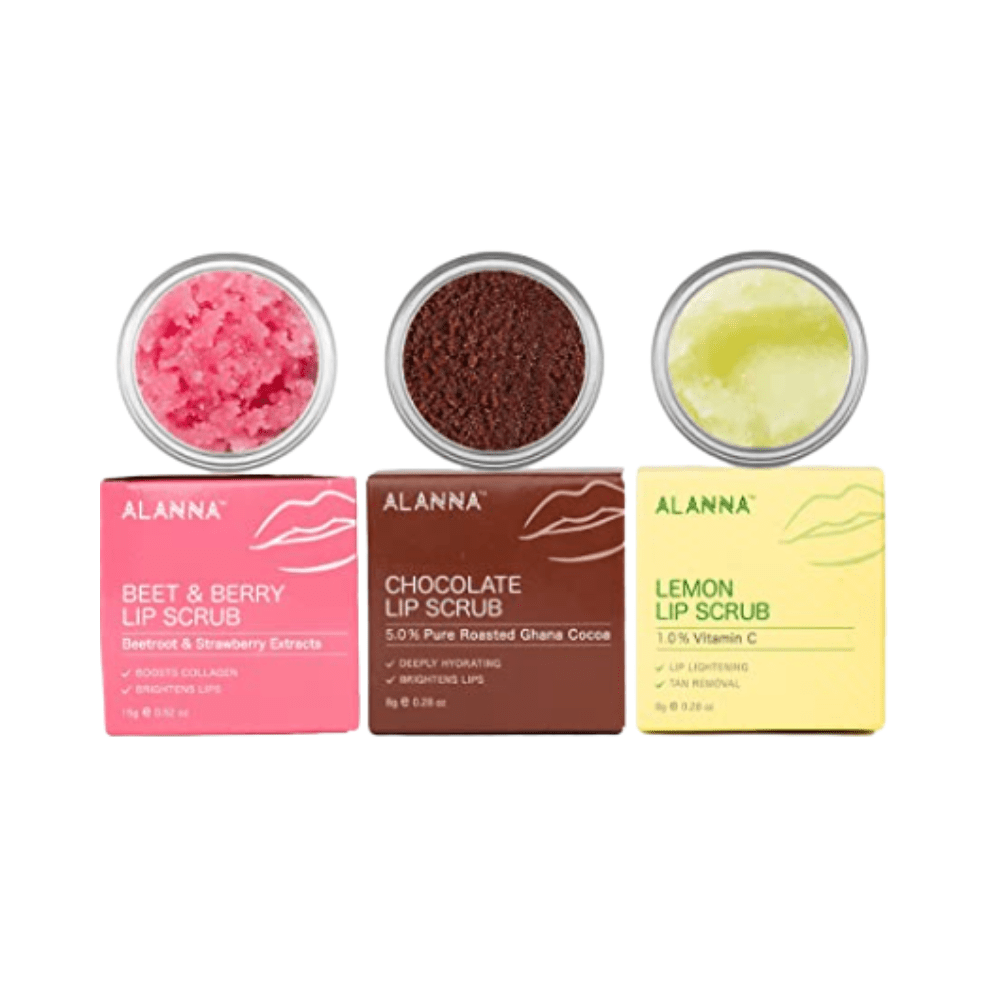 Alanna All Lip Scrubs Combo
