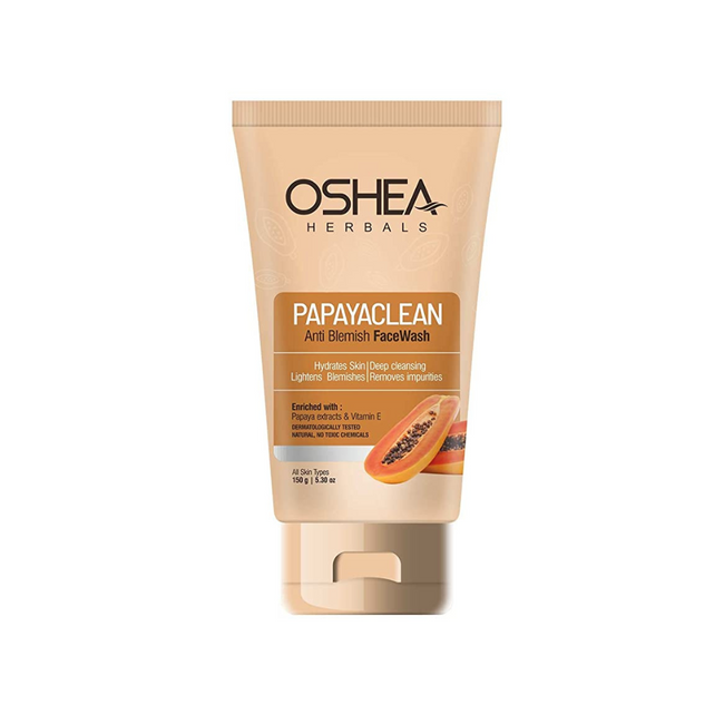 Oshea Herbals Papayaclean Anti Blemish Face Wash Hover Image