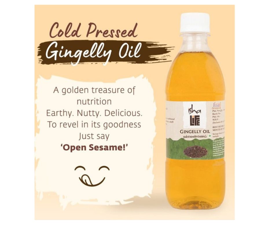 Isha Life Cold Pressed Gingelly Oil