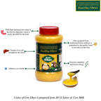 Healthy Fibres Cow Ghee | Homemade Cow Desi Ghee | Pure Cow Ghee for Better Digestion and Immunity