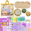 The Small Wonderland Annapurna Thali Pretend Play Set -Roti,Daal ,Rice ,bhindi ki sabji - Indian Food Inspired Pretend Play toys