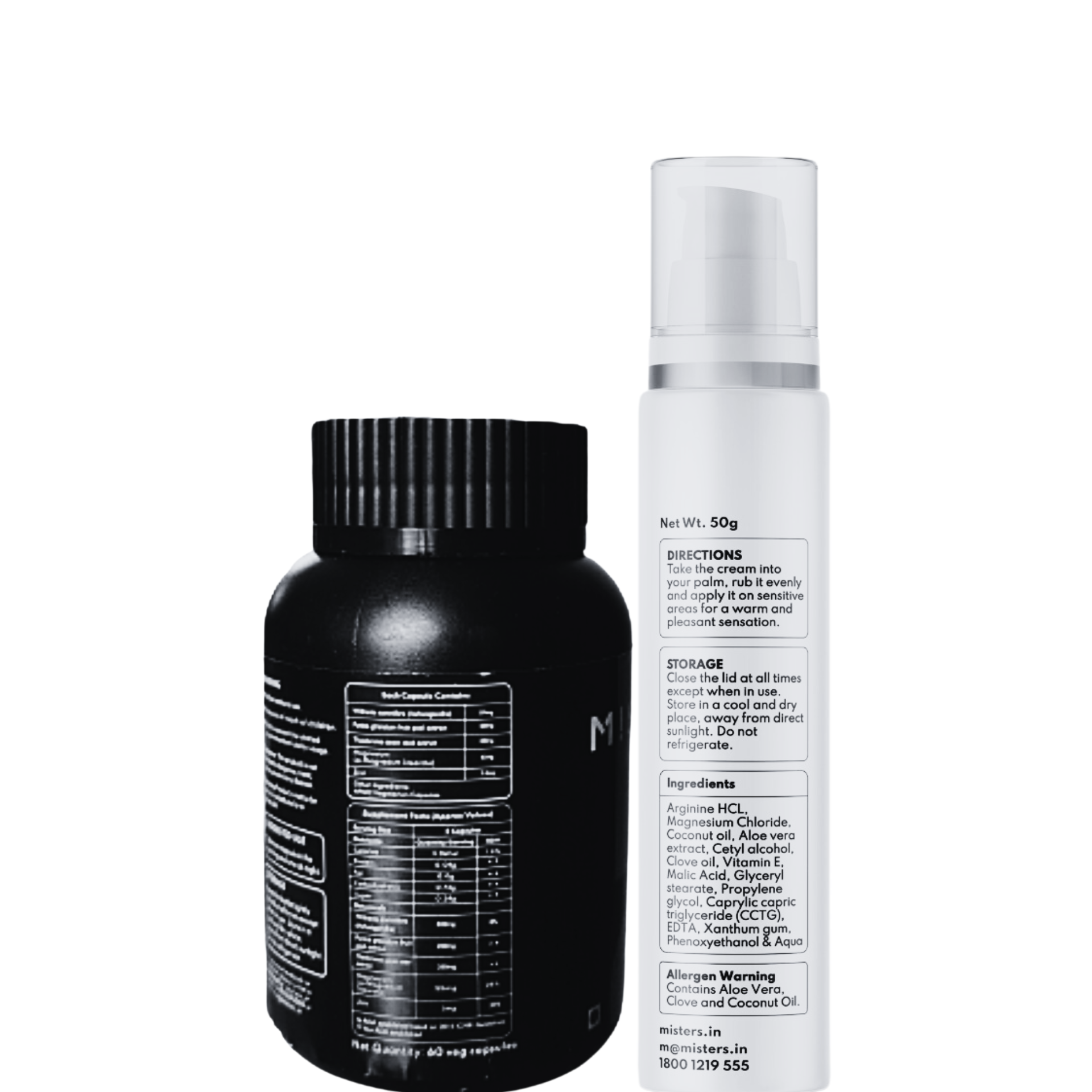 Misters Daily Josh & Enhance Intimate Moisturizer Cream Combo