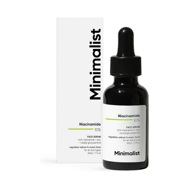 Minimalist 10% Niacinamide Face Serum Hover Image