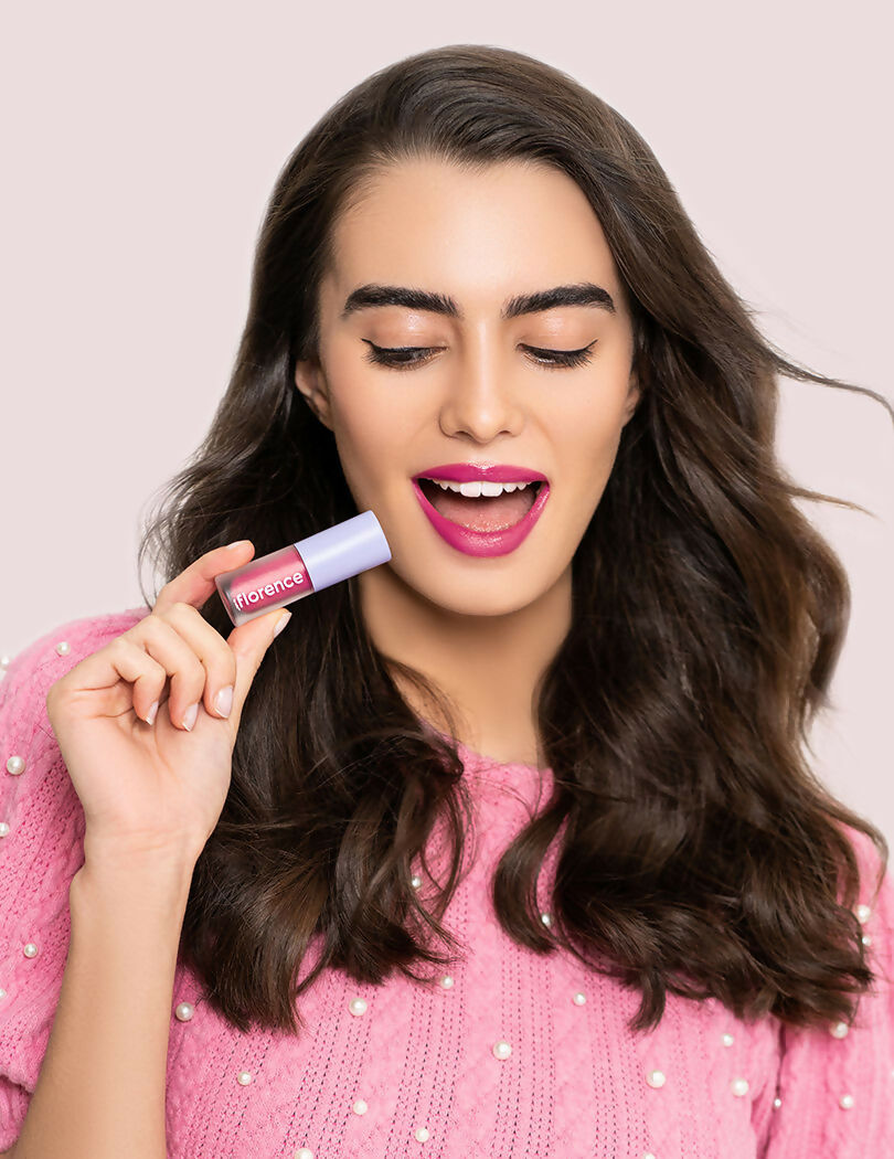 Florence by Mills Be A VIP Velvet Liquid Lipstick - Obsessed (Deep Fuchsia)