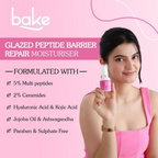 Bake Super Glow+ Glazed Peptide Barrier Repair Moisturizer
