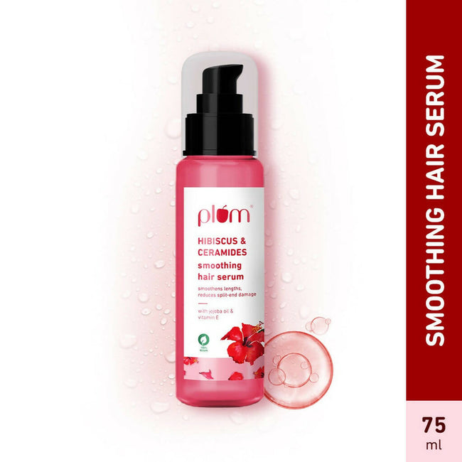 Plum Hibiscus & Ceramides Smoothing Hair Serum Main Image