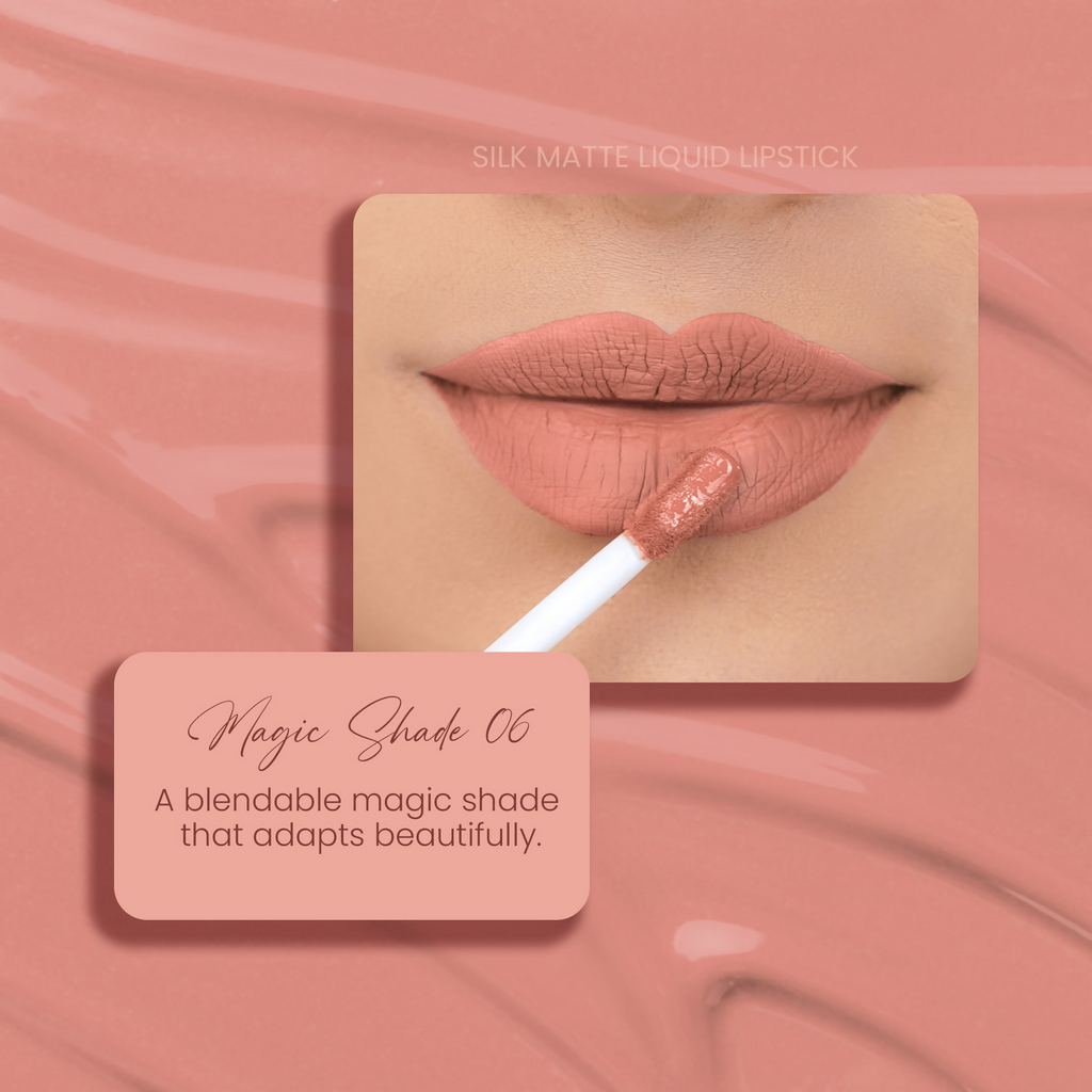 Parul Garg Beauty Silk Matte Liquid Lipstick - Magic Shade 06