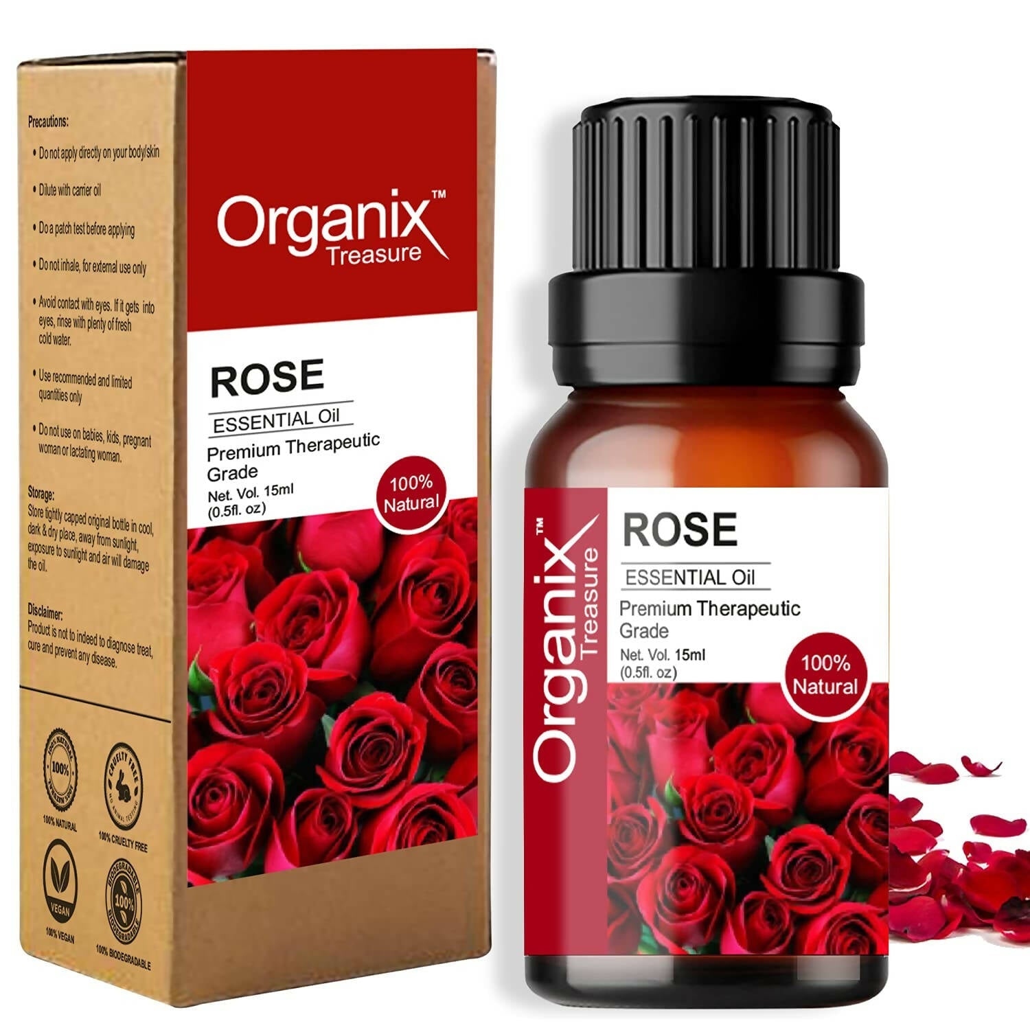 Organix Treasure Rose Essential Oil