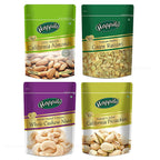 Happilo Premium Dry Fruits Combo (California Almonds, Raisins, Whole Cashews, Roasted Pistachios)