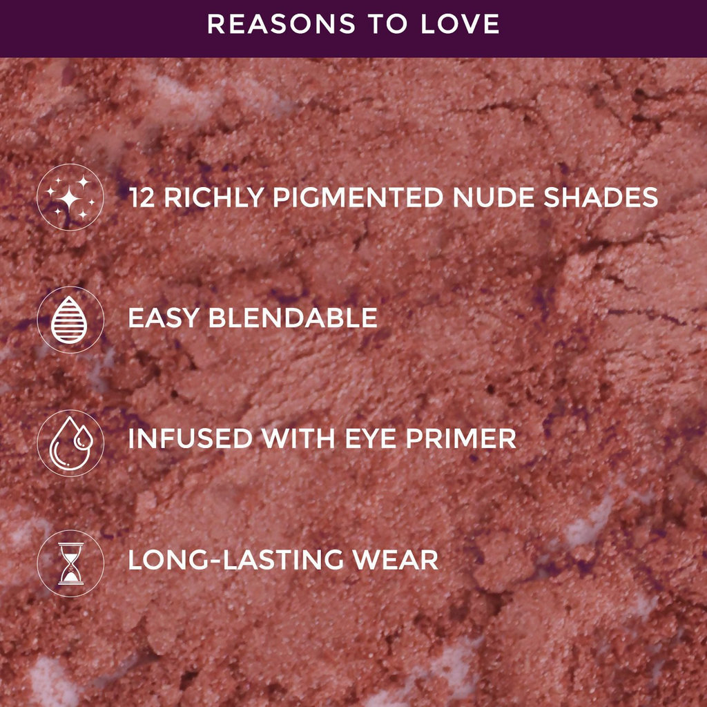 Lotus Make Up Proedit Eye Primer Infused Eyeshadow Palette - Dream And Dusk