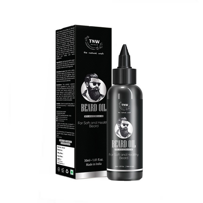 The Natural Wash Beard Oil For Smooth Hair Growth Hover Image