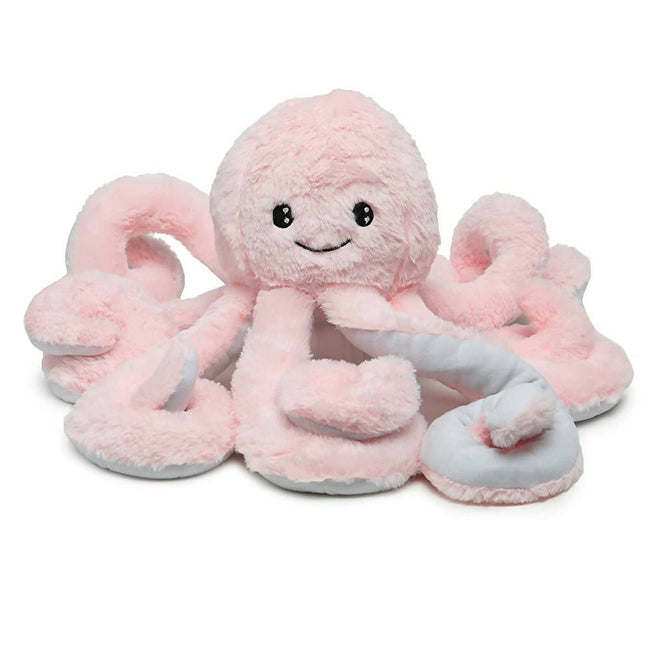 Webby Plush Giant Realistic Stuffed Octopus Animals Soft Toy-Pink Hover Image