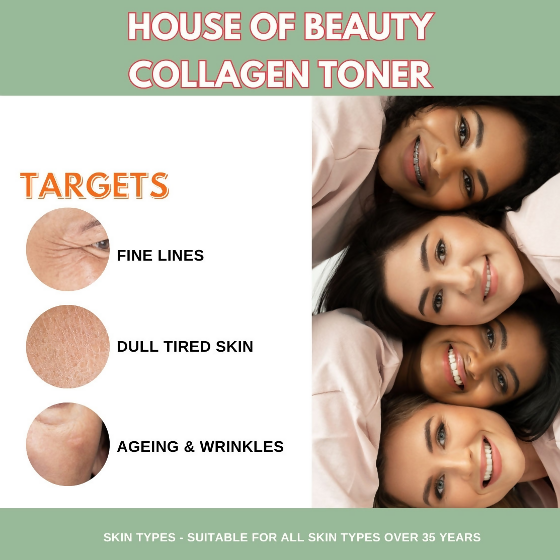 House of Beauty Mature Skin Collagen Toner