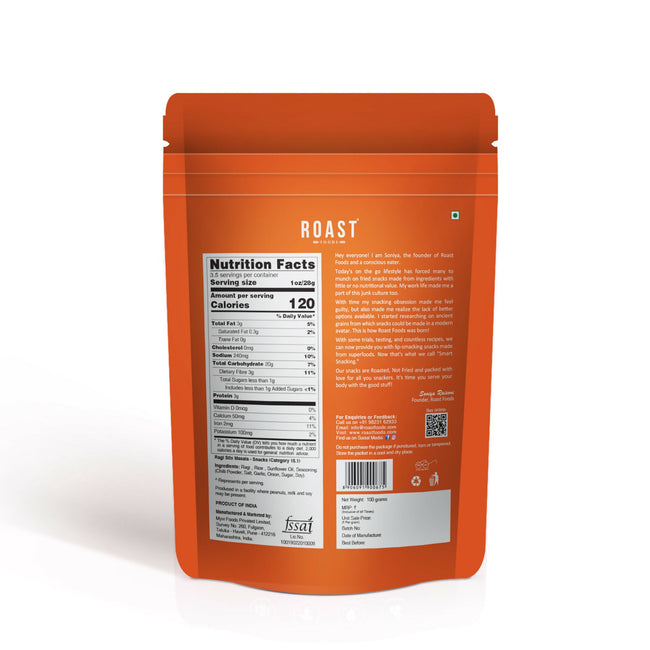 Roast Foods Ragi Stix Masala Main Image