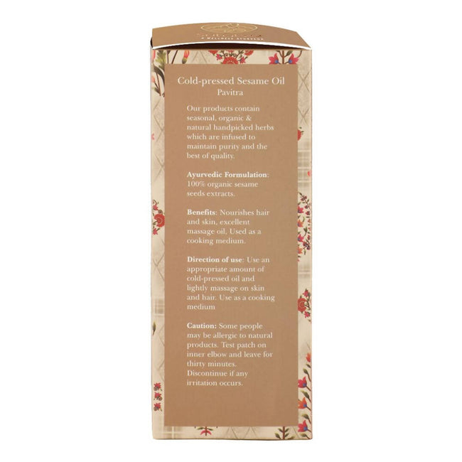 Sutatva Cold Pressed Sesame Oil Main Image