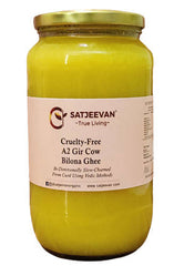 Satjeevan A2 Gir Cow Bilona Ghee | Pure A2 Gir Cow Bilona Ghee | 100% Gir Cow Ghee | Traditional Cow Ghee