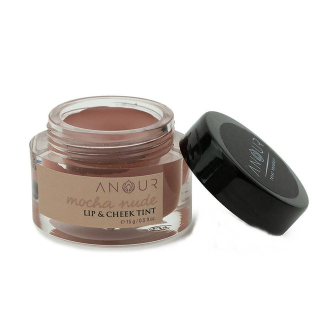 Anour Mocha Nude Lip and Cheek Tint Hover Image