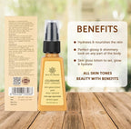 Bella Vita Organic Celeb Shine Body Luminizing Shimmer skin Gloss Lotion Gold Shea Butter Almond