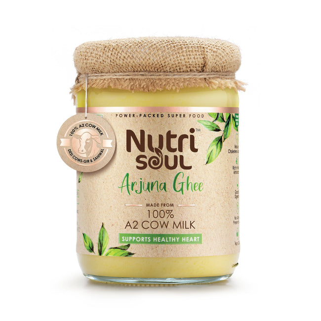 Nutrisoul Arjuna Ghee | Traditional Curd Churned | Pure and Natural Desi Ghee Main Image