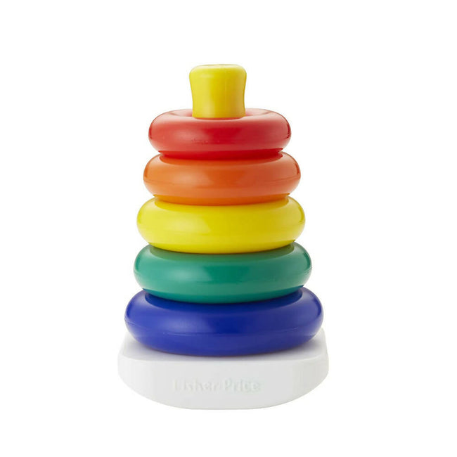 Fisher Price Rock-A-Stack - Classic Stacking Toy With 5 Colorful Rings Main Image