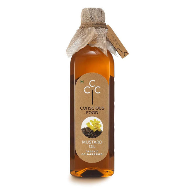 Conscious Food Organic Mustard Oil Hover Image
