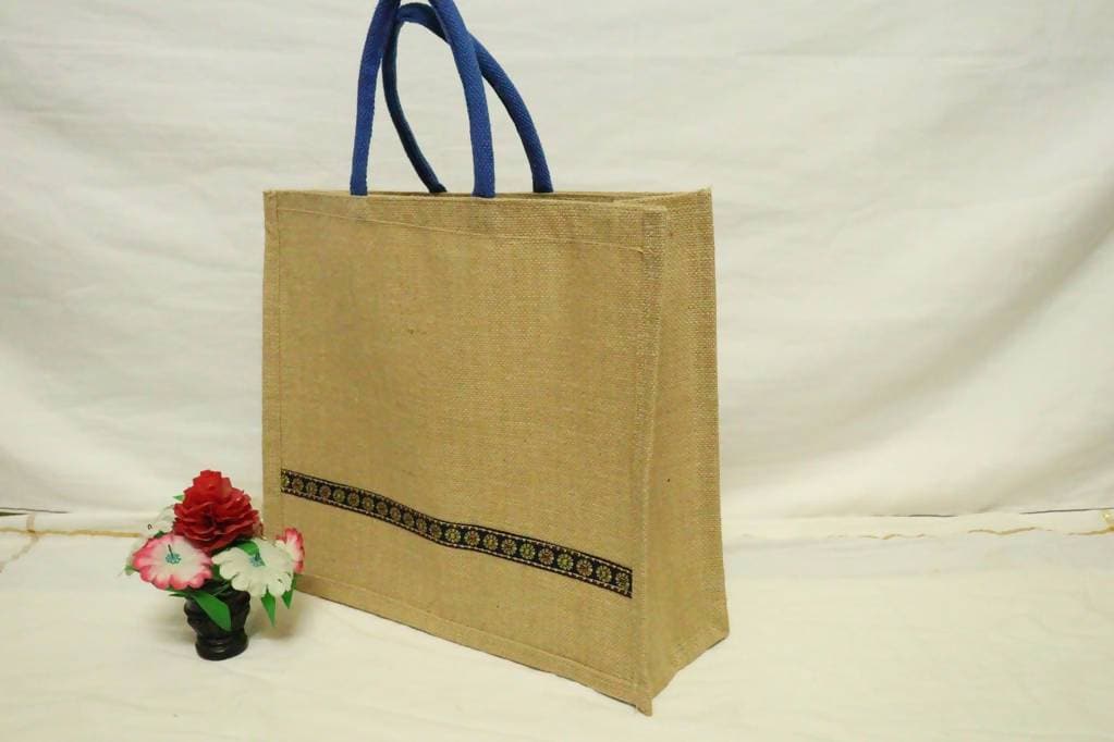 Natural Color Grocery Jute Bag